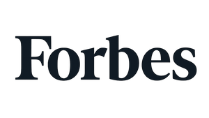 Forbes logo in black text on a white background