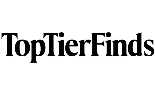 Logo of 'TopTierFinds' on a white background