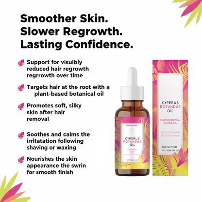 Cyperus Rotundus Hair Growth Inhibiting Oil